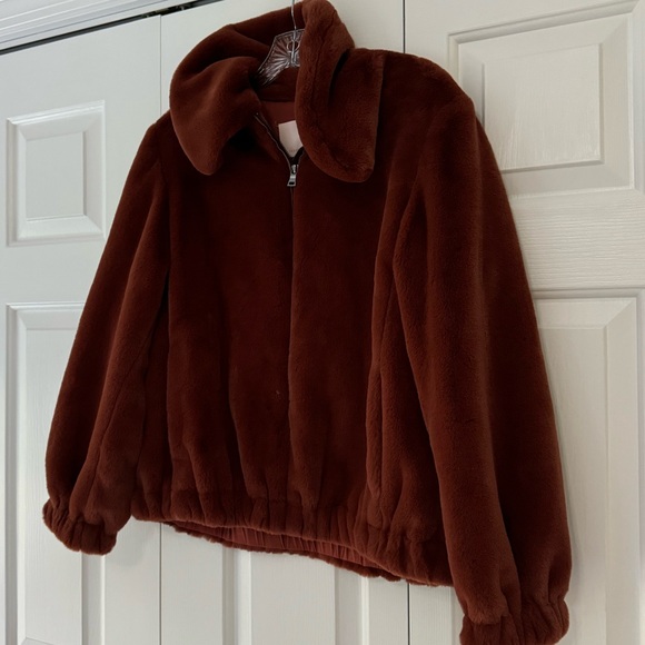 Rebecca Minkoff Faux fur jacket - Picture 2 of 6